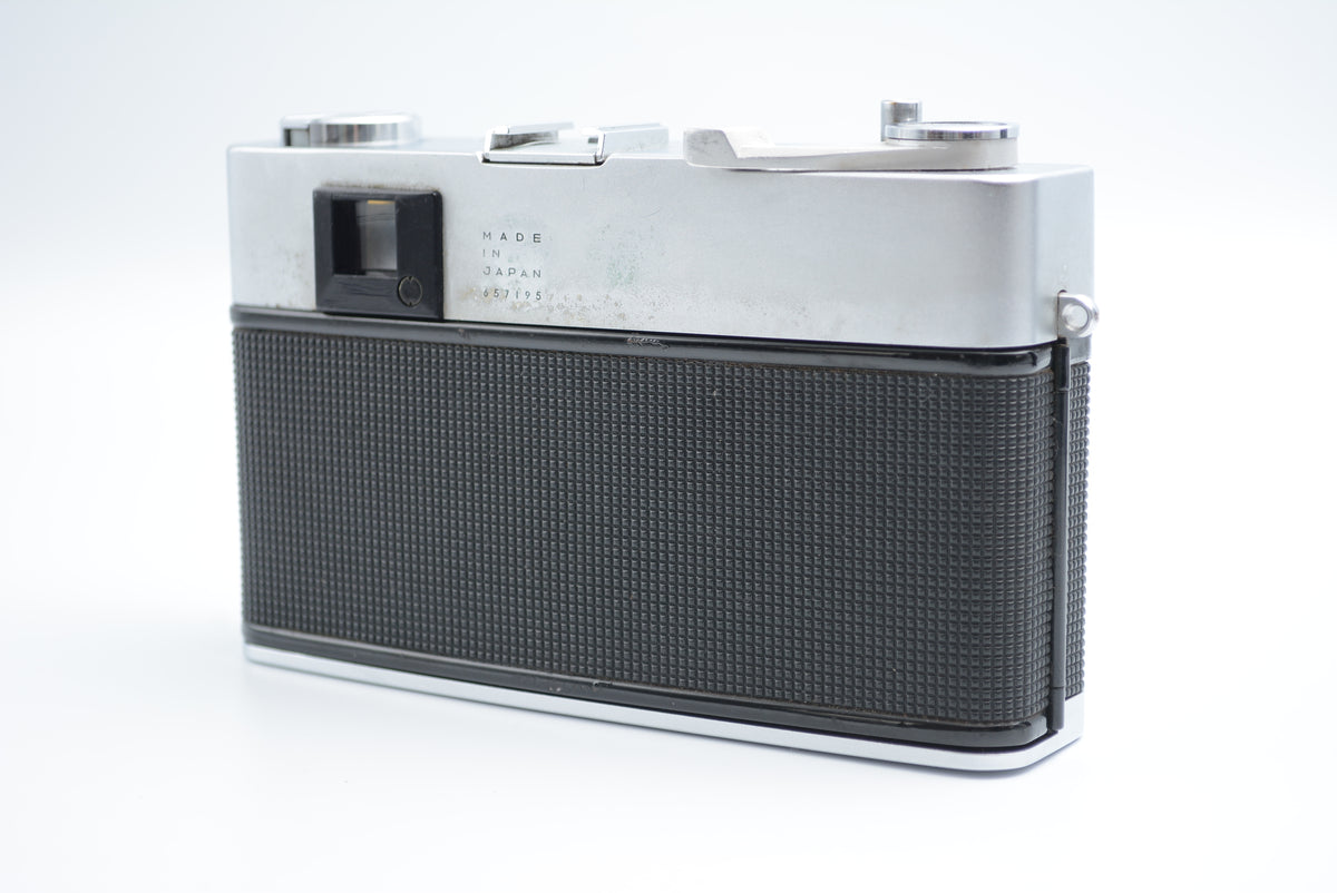 Konica Auto S with Konishiroku Hexanon 47mm F1.9