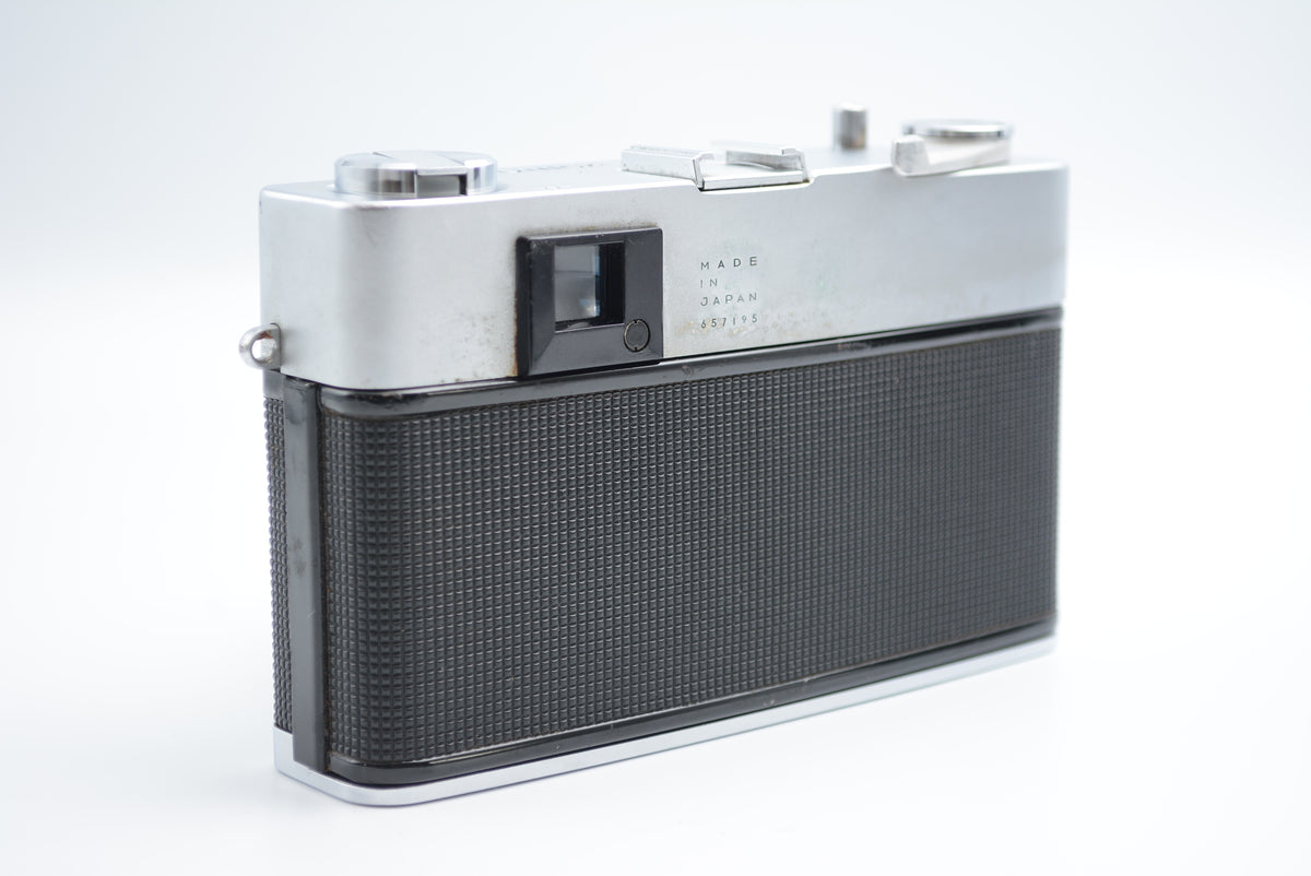 Konica Auto S with Konishiroku Hexanon 47mm F1.9