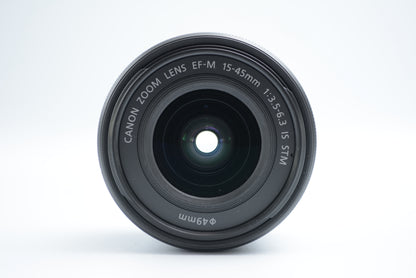 Canon EF-M 15-45mm F3.5-6.3 IS STM