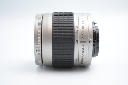Nikon AF Nikkor 28-80mm F3.3-5.6 G Silver