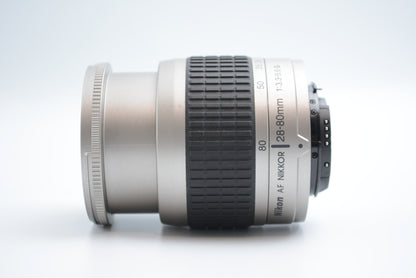 Nikon AF Nikkor 28-80mm F3.3-5.6 G Silver