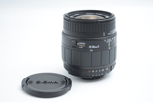 Sigma AF Zoom 28-80mm F3.5-5.6 Macro for Nikon F