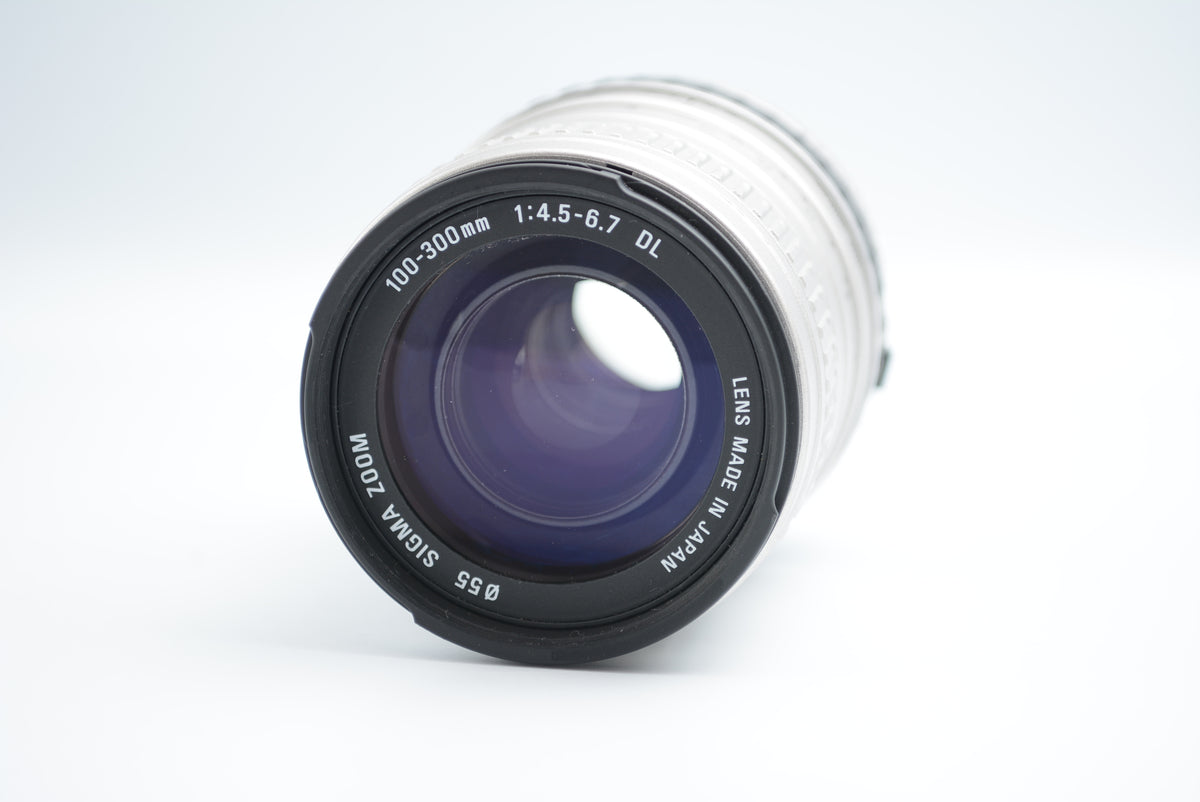 Sigma AF Zoom 100-300mm F4.5-6.7 DL Silver for Canon EF