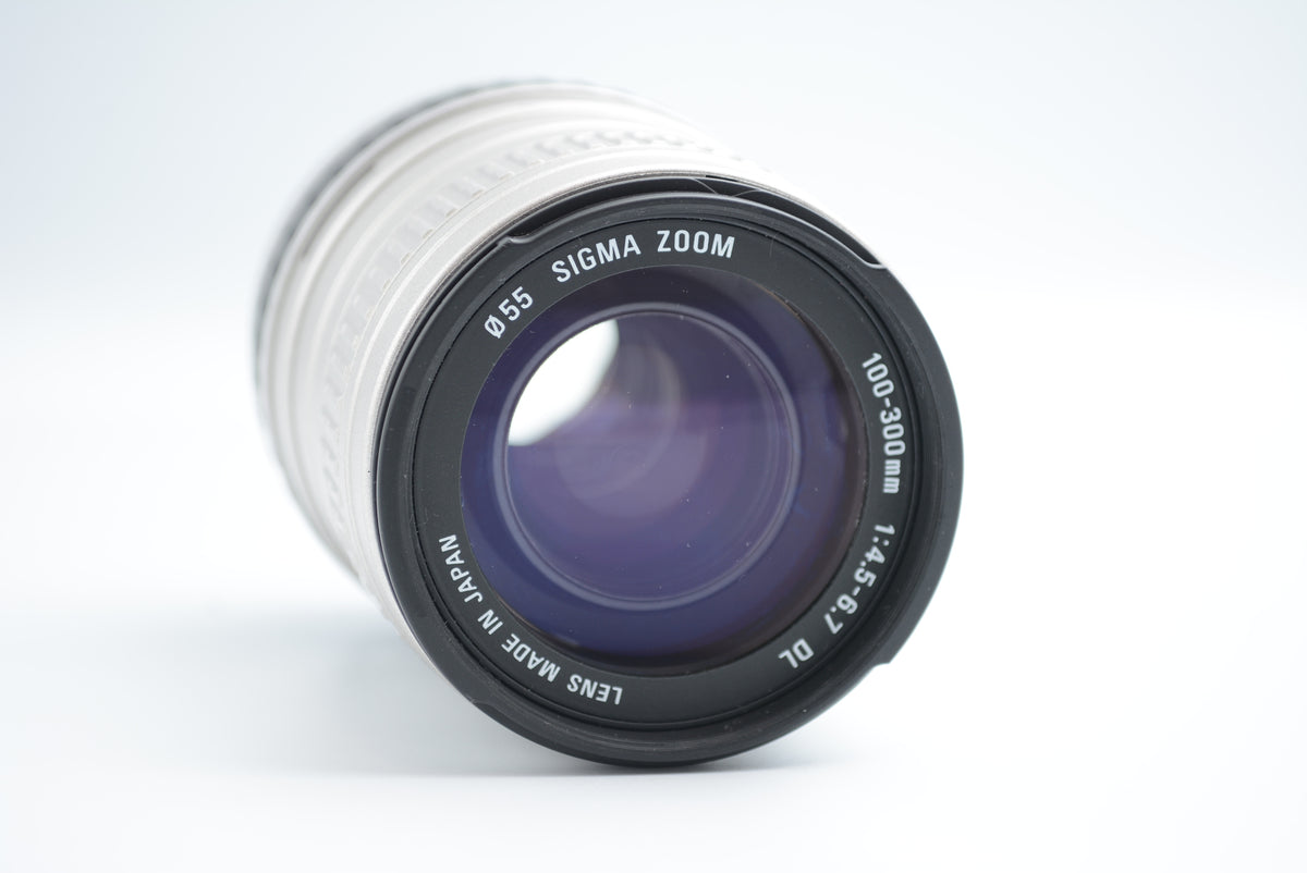Sigma AF Zoom 100-300mm F4.5-6.7 DL Silver for Canon EF