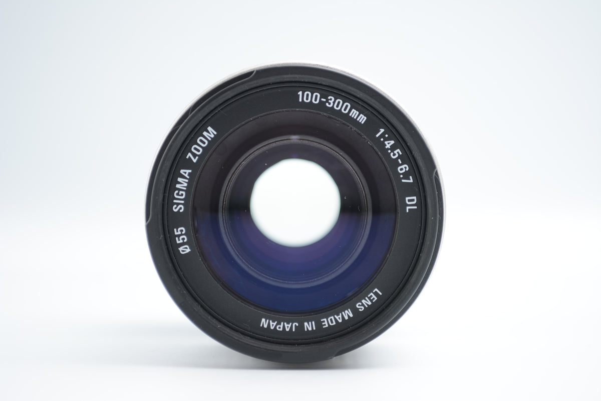 Sigma AF Zoom 100-300mm F4.5-6.7 DL Silver for Canon EF
