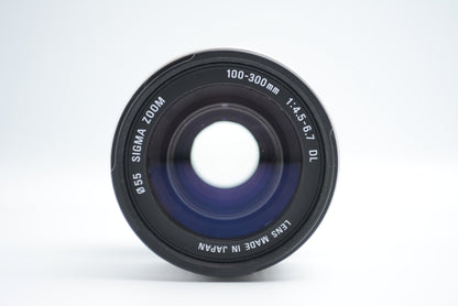 Sigma AF Zoom 100-300mm F4.5-6.7 DL Silver for Canon EF