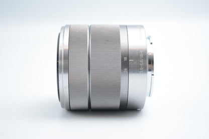 Sony SEL1855 E 18-55mm  F3.5-5.6 OSS Silver