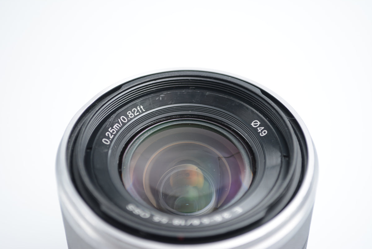 Sony SEL1855 E 18-55mm  F3.5-5.6 OSS Silver