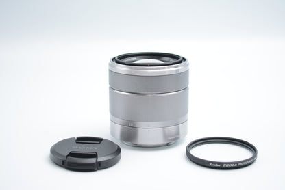 Sony SEL1855 E 18-55mm  F3.5-5.6 OSS Silver