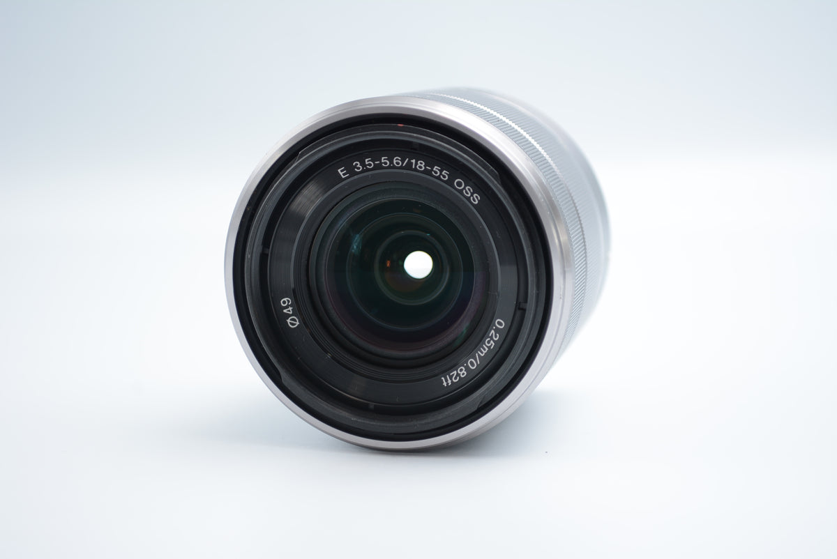 Sony SEL1855 E 18-55mm  F3.5-5.6 OSS Silver