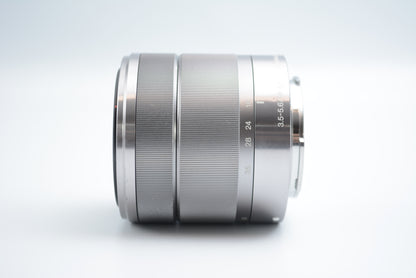 Sony SEL1855 E 18-55mm  F3.5-5.6 OSS Silver
