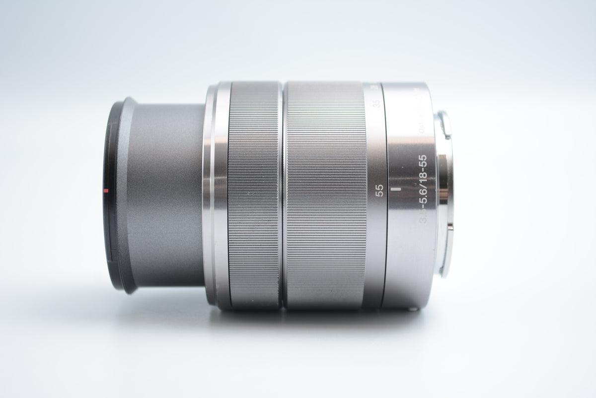 Sony SEL1855 E 18-55mm  F3.5-5.6 OSS Silver