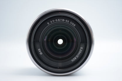 Sony SEL1855 E 18-55mm  F3.5-5.6 OSS Silver