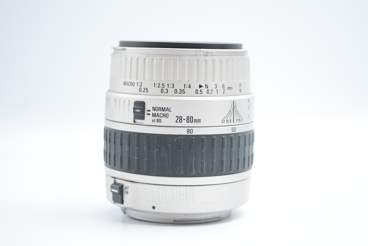 Sigma AF Zoom 28-80mm F3.5-5.6 II Macro Silver for Canon EF
