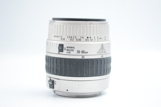 Sigma AF Zoom 28-80mm F3.5-5.6 II Macro Silver for Canon EF