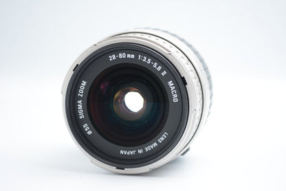 Sigma AF Zoom 28-80mm F3.5-5.6 II Macro Silver for Canon EF