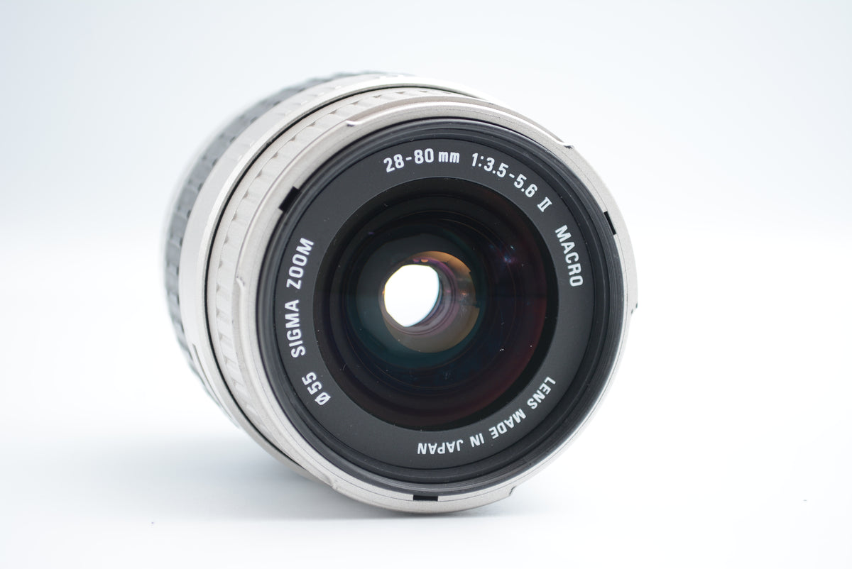 Sigma AF Zoom 28-80mm F3.5-5.6 II Macro Silver for Canon EF