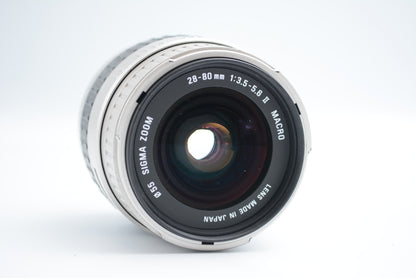 Sigma AF Zoom 28-80mm F3.5-5.6 II Macro Silver for Canon EF