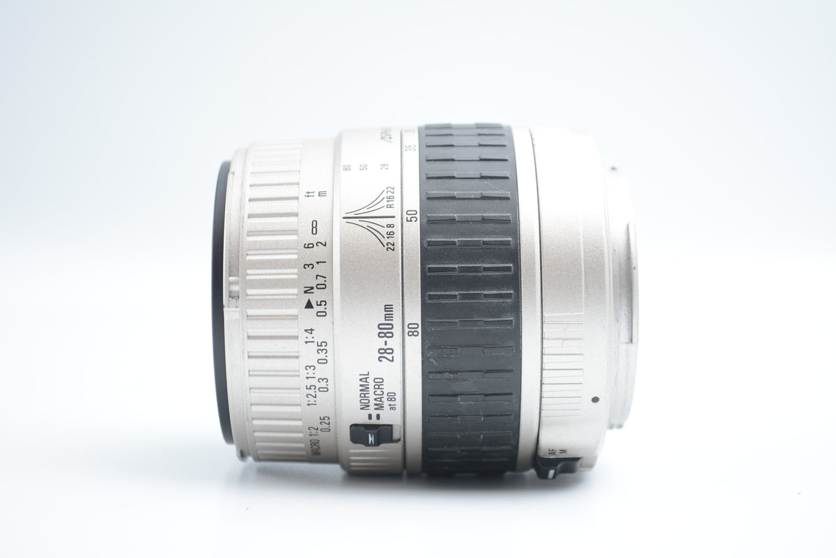 Sigma AF Zoom 28-80mm F3.5-5.6 II Macro Silver for Canon EF