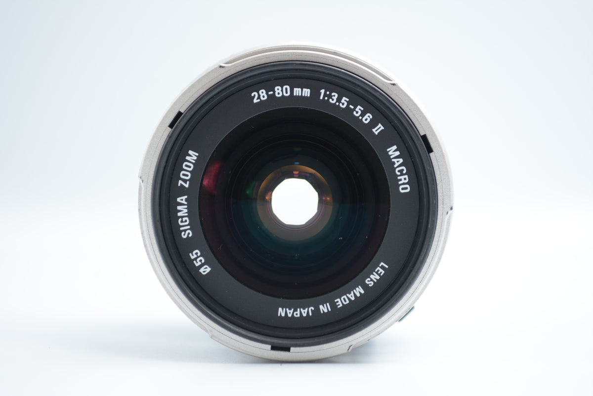 Sigma AF Zoom 28-80mm F3.5-5.6 II Macro Silver for Canon EF