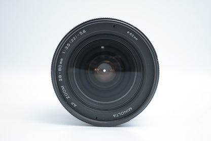 Minolta AF Zoom 28-80mm F3.5-5.6 II Silver