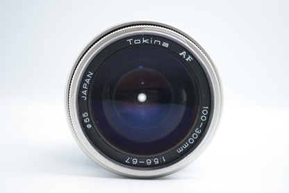 Tokina AF 100-300mm F5.6-6.7 Silver for Sony(Minolta) α