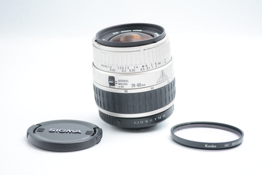 Sigma AF Zoom 28-80mm F3.5-5.6 II Macro Silver for Pentax K