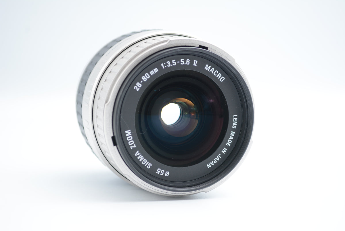 Sigma AF Zoom 28-80mm F3.5-5.6 II Macro Silver for Pentax K