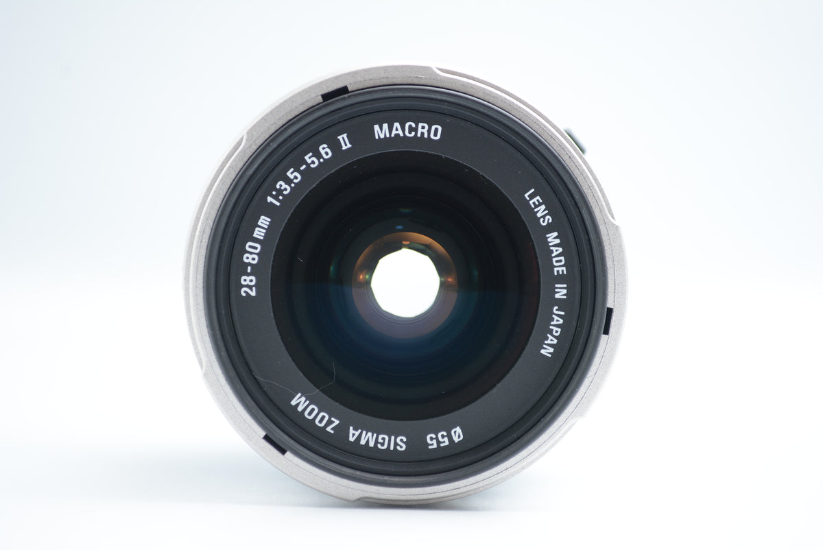 Sigma AF Zoom 28-80mm F3.5-5.6 II Macro Silver for Pentax K