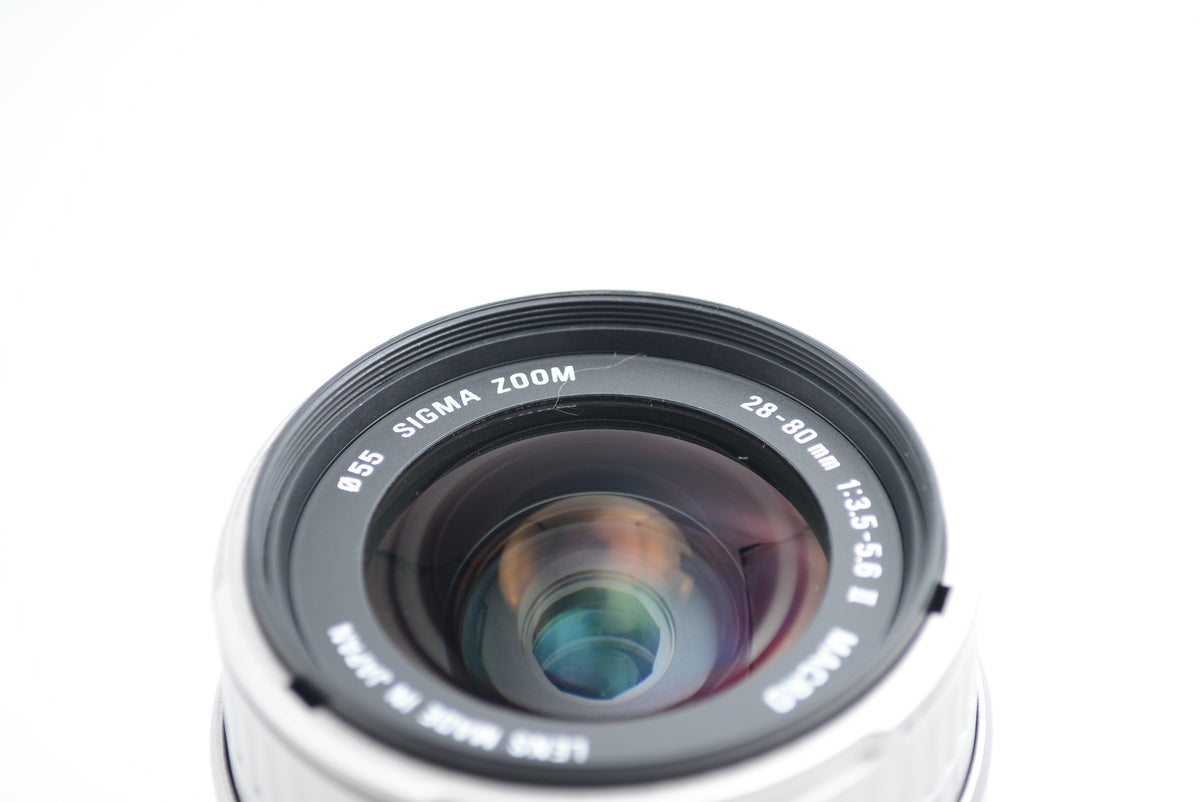 Sigma AF Zoom 28-80mm F3.5-5.6 II Macro Silver for Pentax K