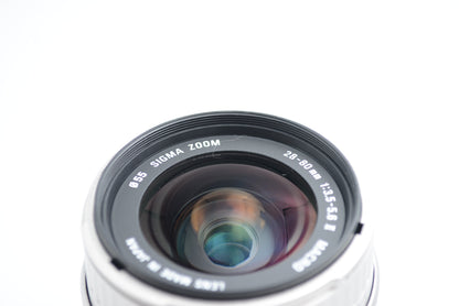 Sigma AF Zoom 28-80mm F3.5-5.6 II Macro Silver for Pentax K