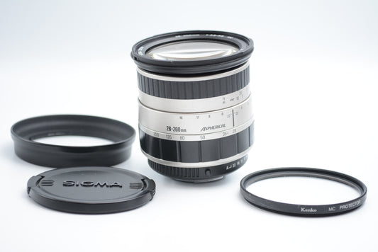 Sigma AF Zoom 28-200mm F3.8-5.6 UC Silver for Pentax K