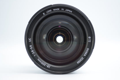 Sigma AF Zoom 28-200mm F3.8-5.6 UC Silver for Pentax K