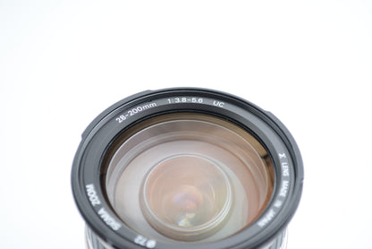 Sigma AF Zoom 28-200mm F3.8-5.6 UC Silver for Pentax K