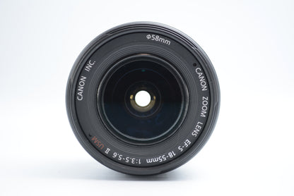 Canon EF-S 18-55mm F3.5-5.6 II USM