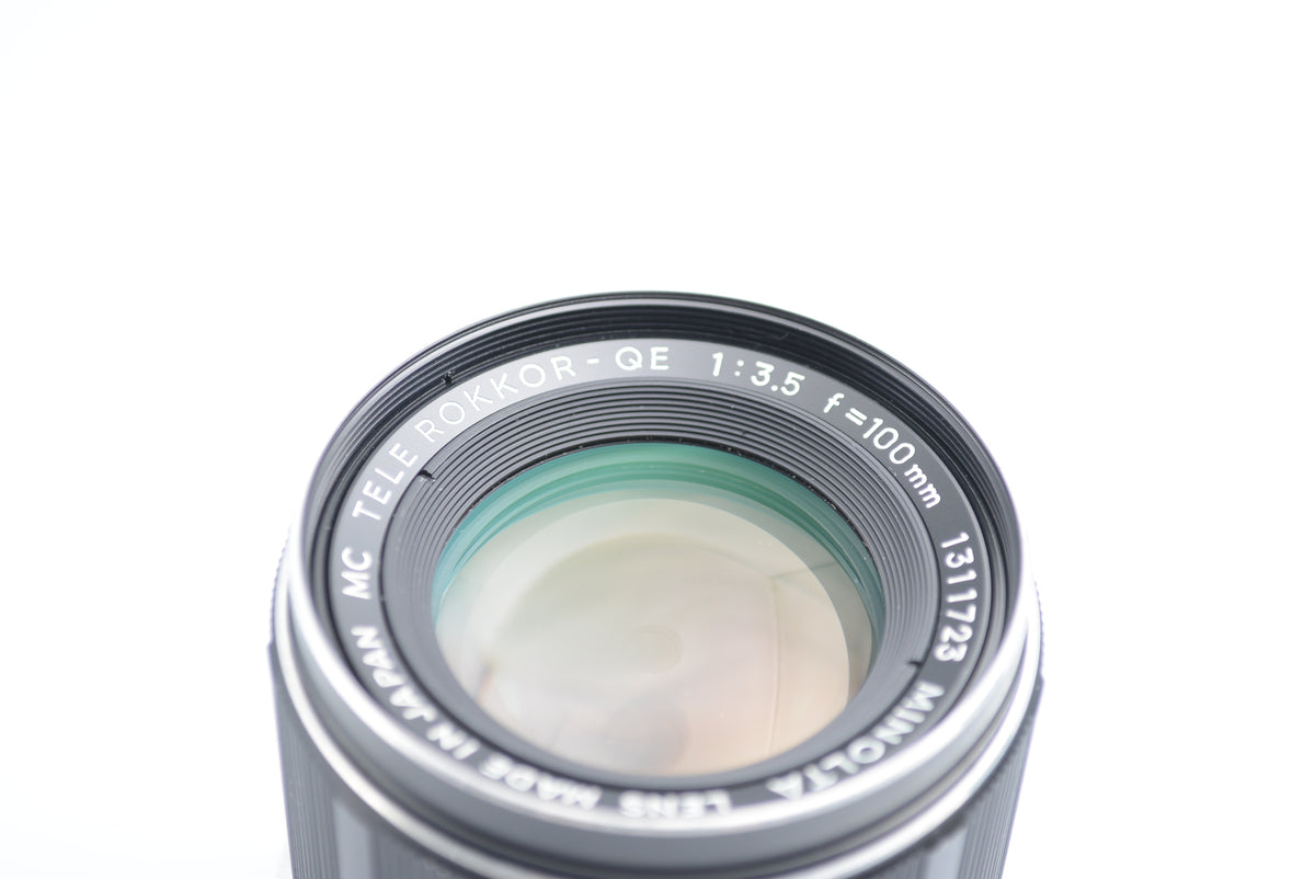 Minolta MC Tele Rokkor-QE 100mm F3.5