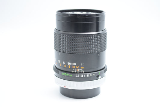Canon FD 135mm F3.5 S.C.
