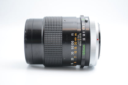 Canon FD 135mm F3.5 S.C.