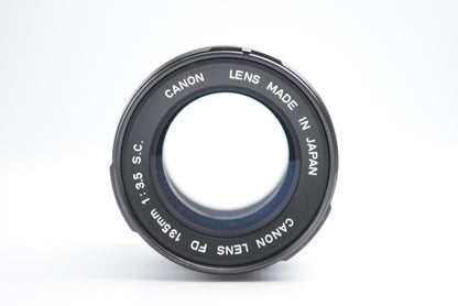 Canon FD 135mm F3.5 S.C.