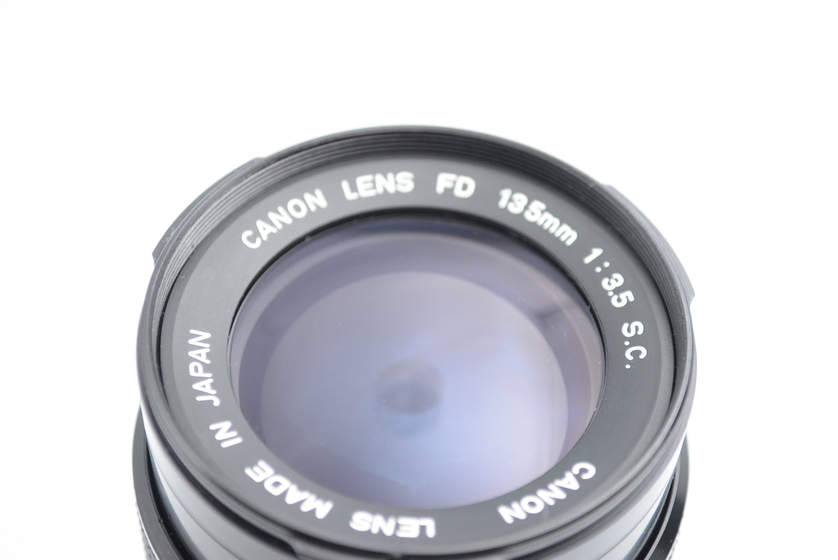 Canon FD 135mm F3.5 S.C.