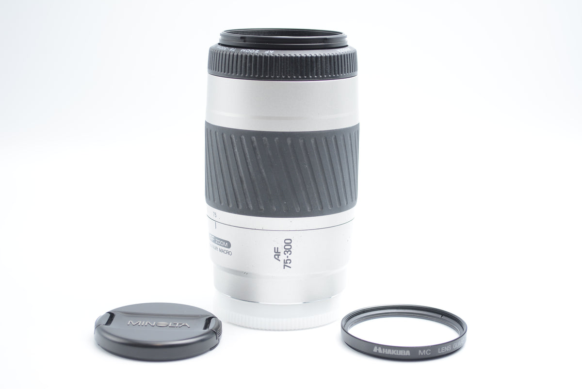 Minolta AF Zoom 75-300mm F4.5-5.6 Silver