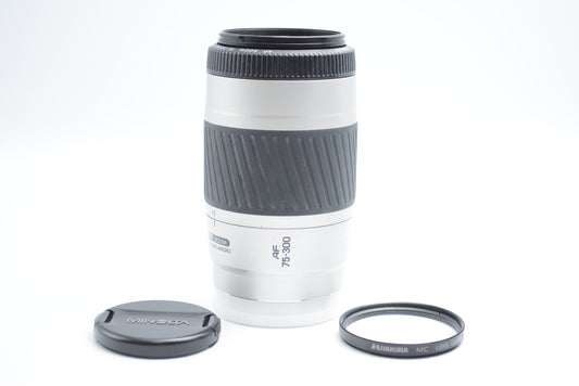 Minolta AF Zoom 75-300mm F4.5-5.6 Silver