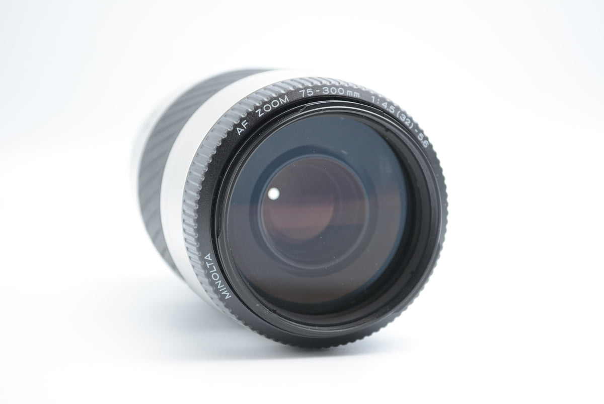 Minolta AF Zoom 75-300mm F4.5-5.6 Silver
