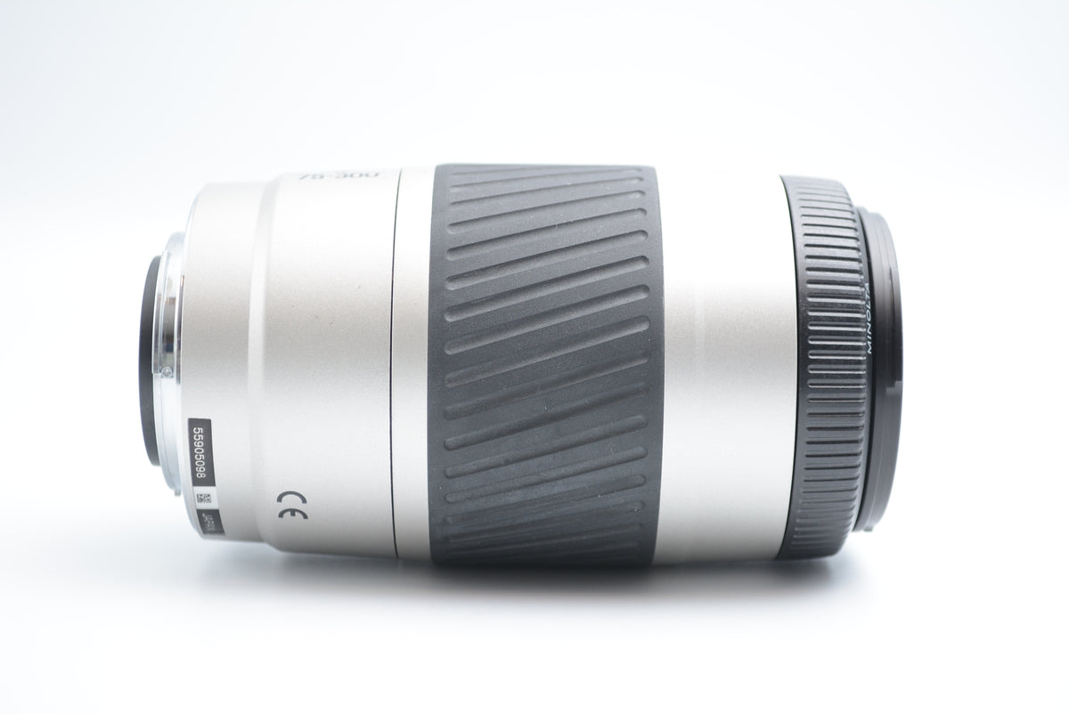 Minolta AF Zoom 75-300mm F4.5-5.6 Silver