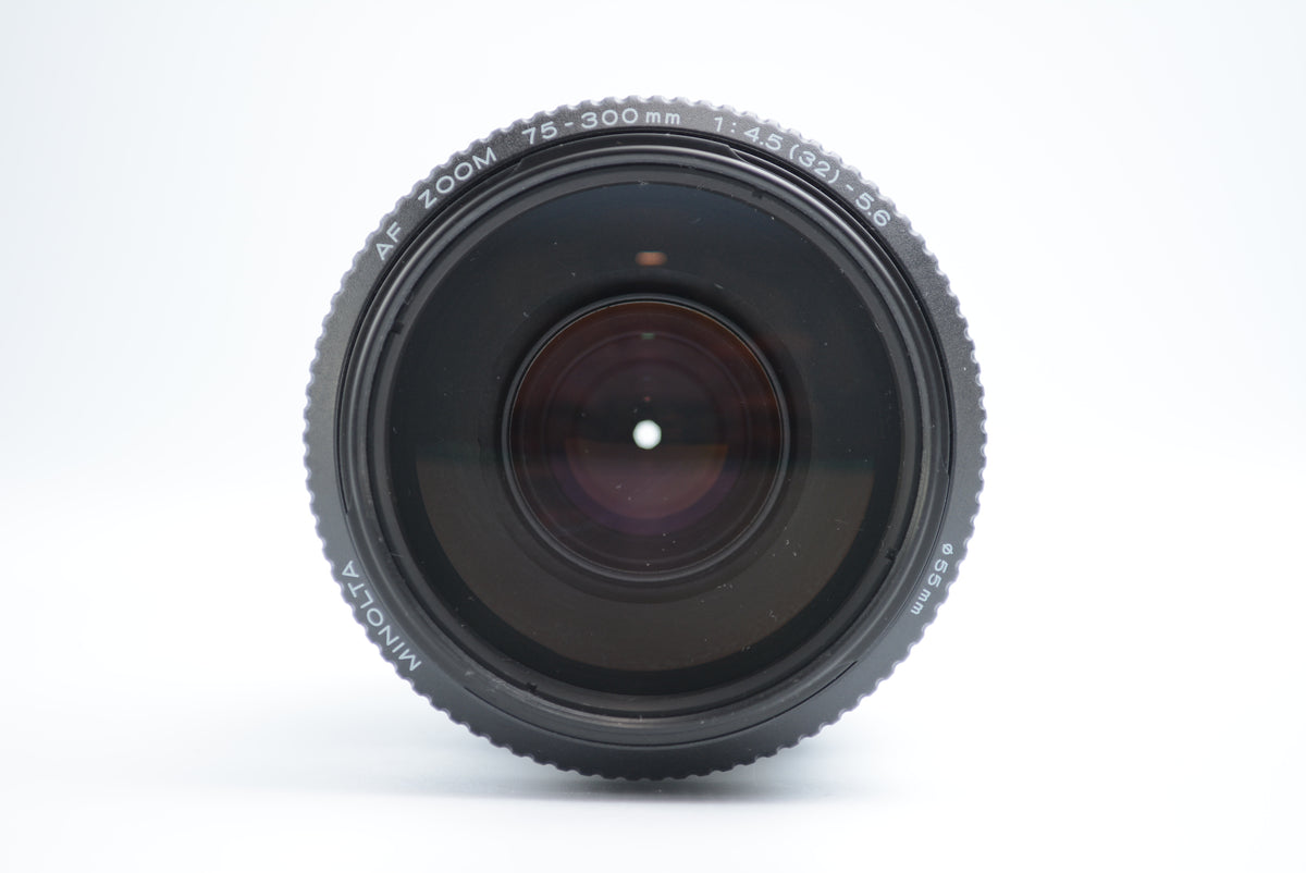 Minolta AF Zoom 75-300mm F4.5-5.6 Silver