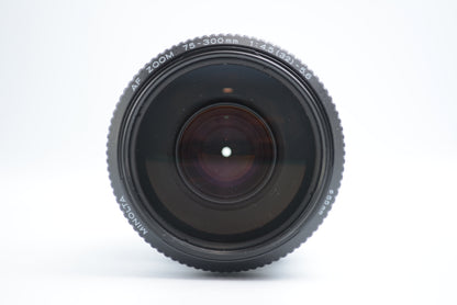 Minolta AF Zoom 75-300mm F4.5-5.6 Silver