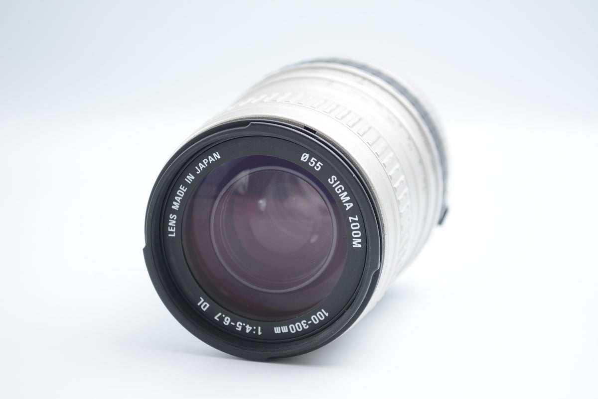 Sigma AF Zoom 100-300mm F4.5-6.7 DL Silver for Canon EF