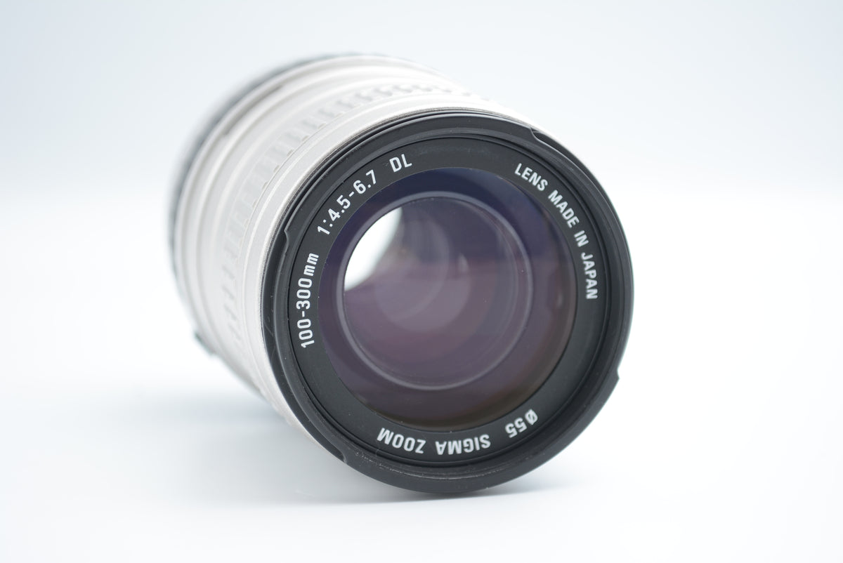 Sigma AF Zoom 100-300mm F4.5-6.7 DL Silver for Canon EF