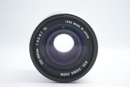Sigma AF Zoom 100-300mm F4.5-6.7 DL Silver for Canon EF
