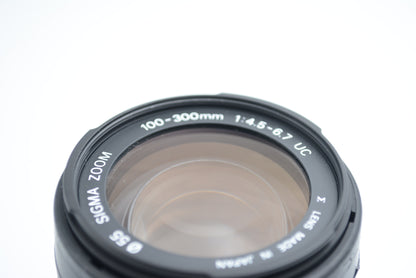 Sigma AF Zoom 100-300mm F4.5-6.7 UC for Nikon F